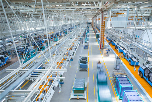 蔚来汽车合肥先进制造基地生产车间永葆企业深耕制造业的内生动力企业