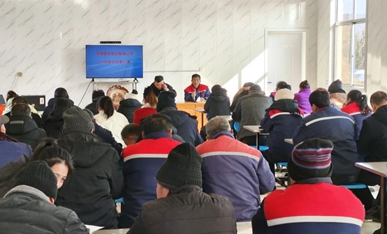 无棣县车王镇服务企业我在岗走进企业讲好开工第一课