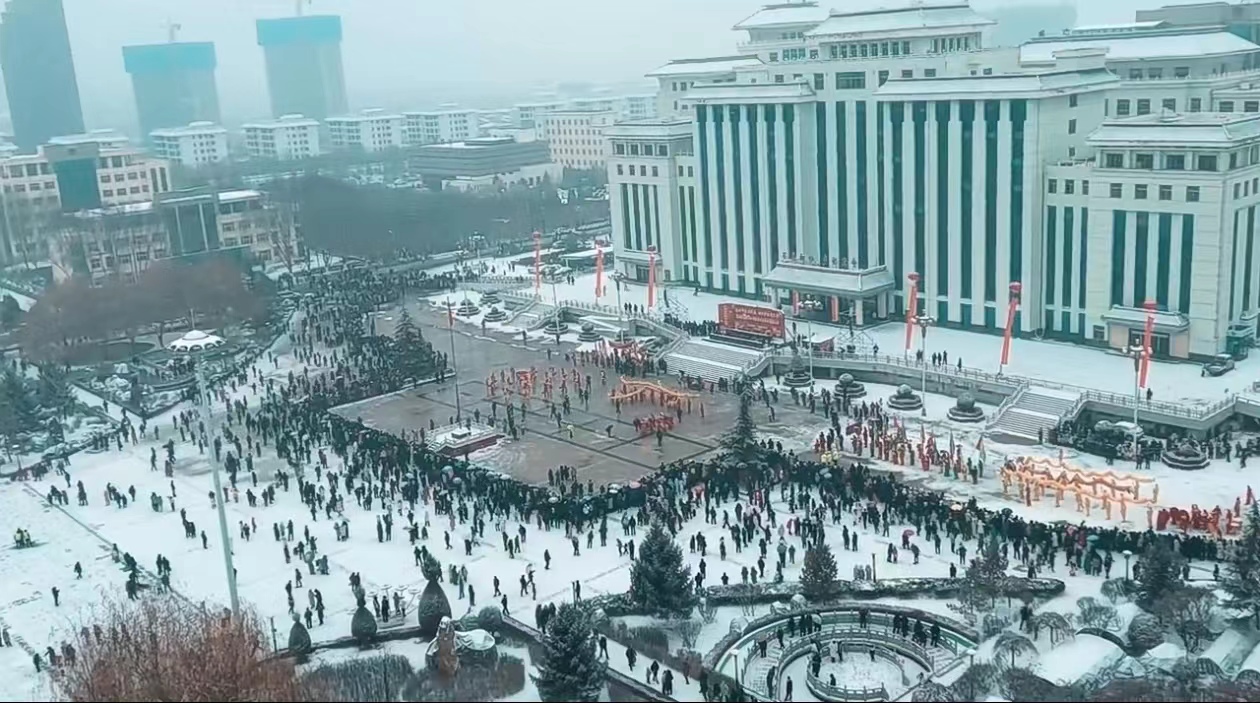 甘肃临洮让群众乐享春节文化盛宴