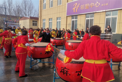 洛阳孟津区麻屯镇欢天喜地闹元宵新年新貌展宏图