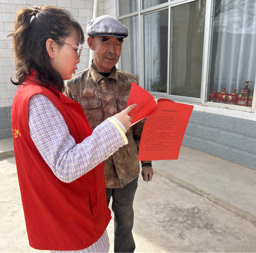 甘肃金昌烟草志愿服务暖人心心系群众零距离