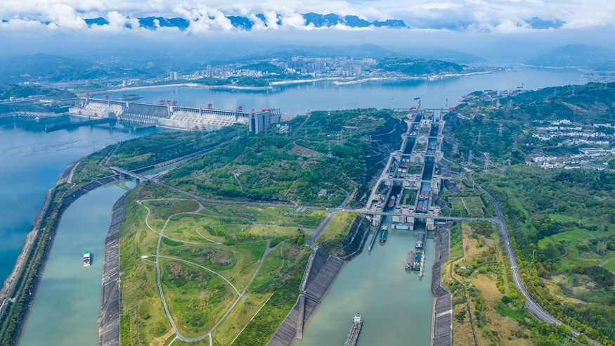 三峡北线船闸2024年计划性检修结束恢复通航