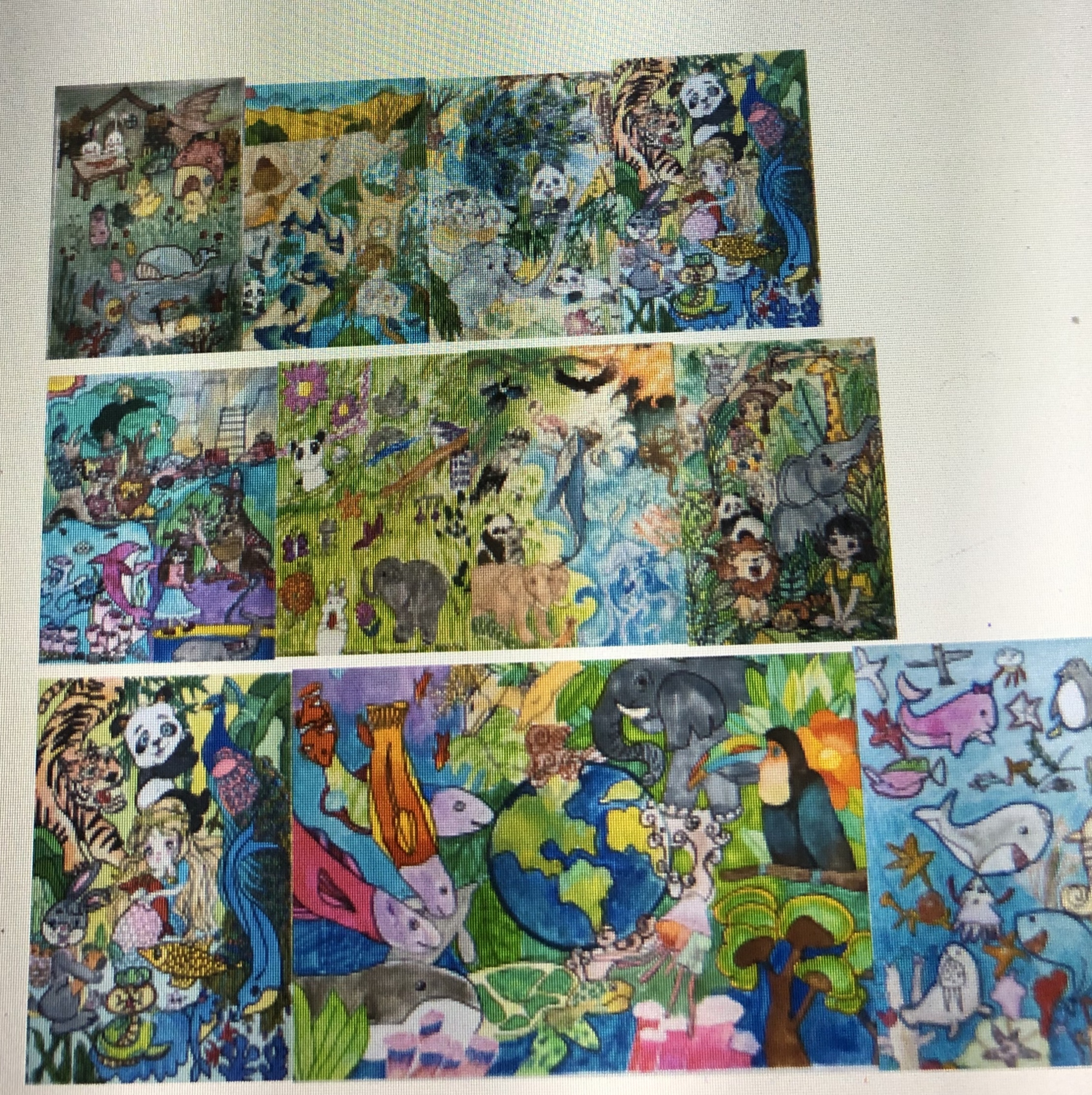 为拓宽四川内江市青少年绘画艺术参与国际交流渠道,借助"联合国生物