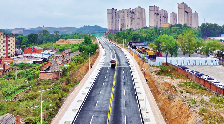 船营区平山街贯通工程全线竣工通车.png