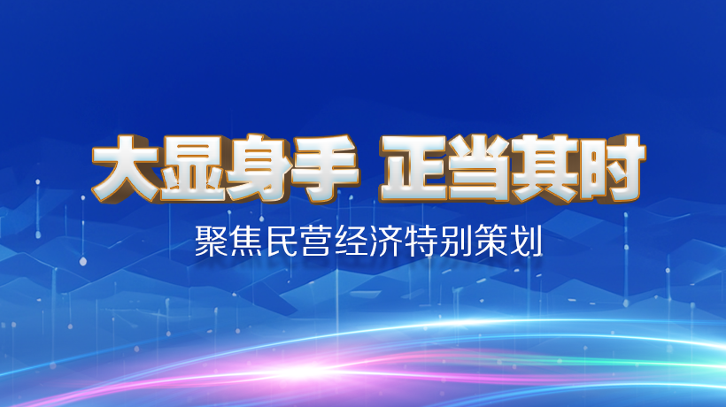 大顯身手 正當(dāng)其時(shí)——聚焦民營(yíng)經(jīng)濟(jì)特別策劃