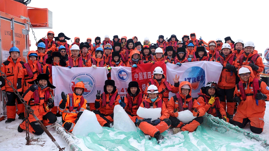 第41次南极考察｜“雪龙2”号完成南大洋秋季科考任务
