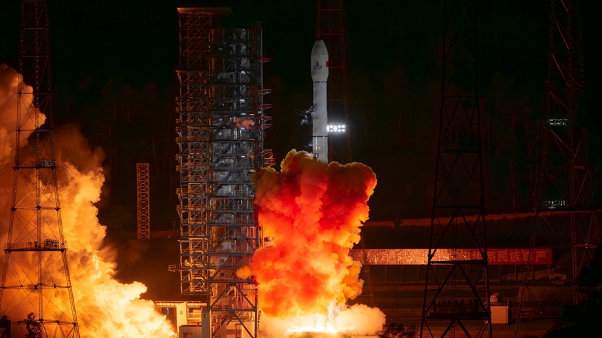 新华全媒＋丨天问二号任务发射圆满成功