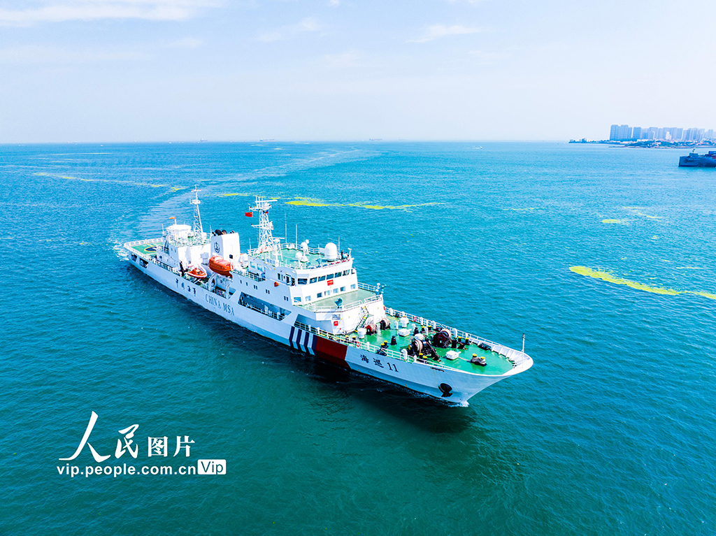 山东海事局开展北方海区巡航执法