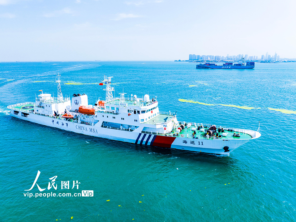 山东海事局开展北方海区巡航执法【2】