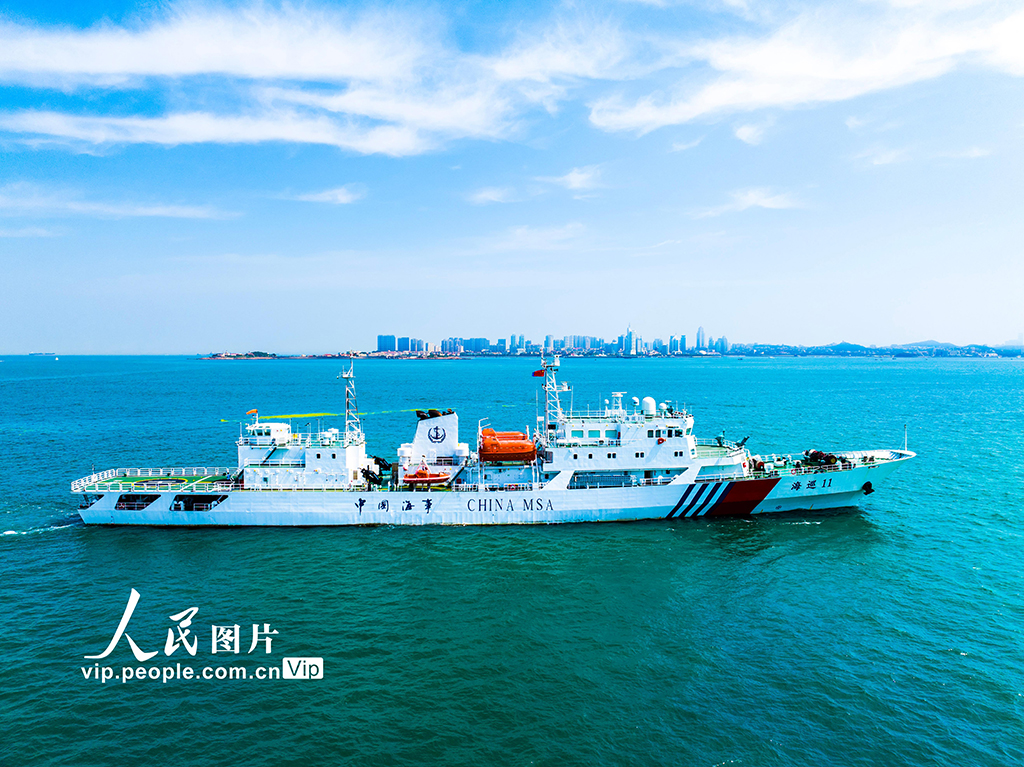 山东海事局开展北方海区巡航执法【5】