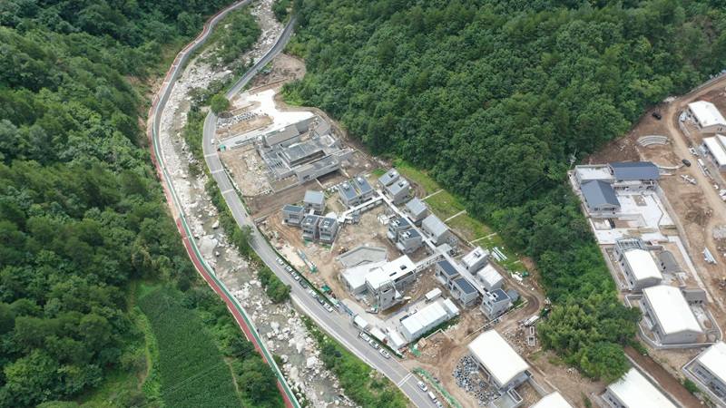 图1：终南之南宿集项目施工现场航拍 刘顺枫摄.JPG