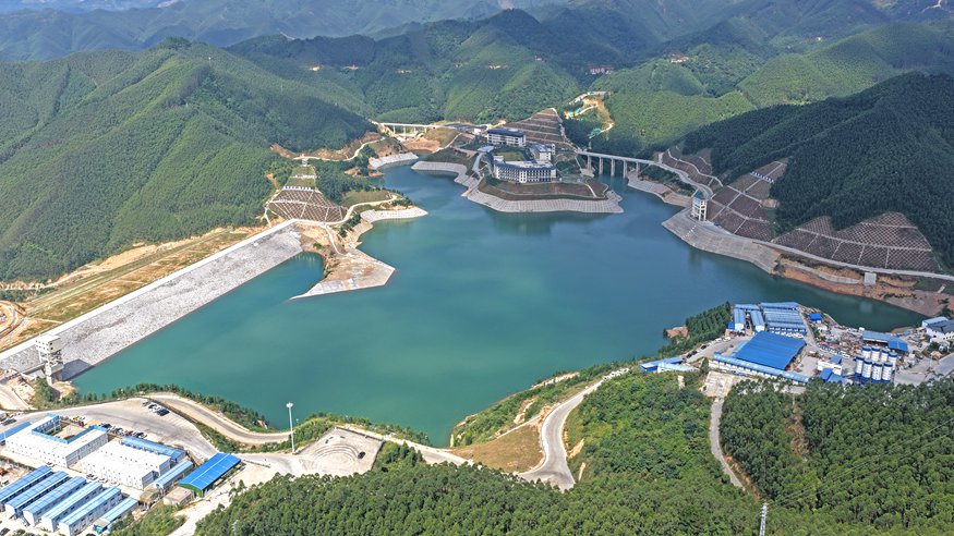 广西南宁抽水蓄能电站主体土建工程全面完成
