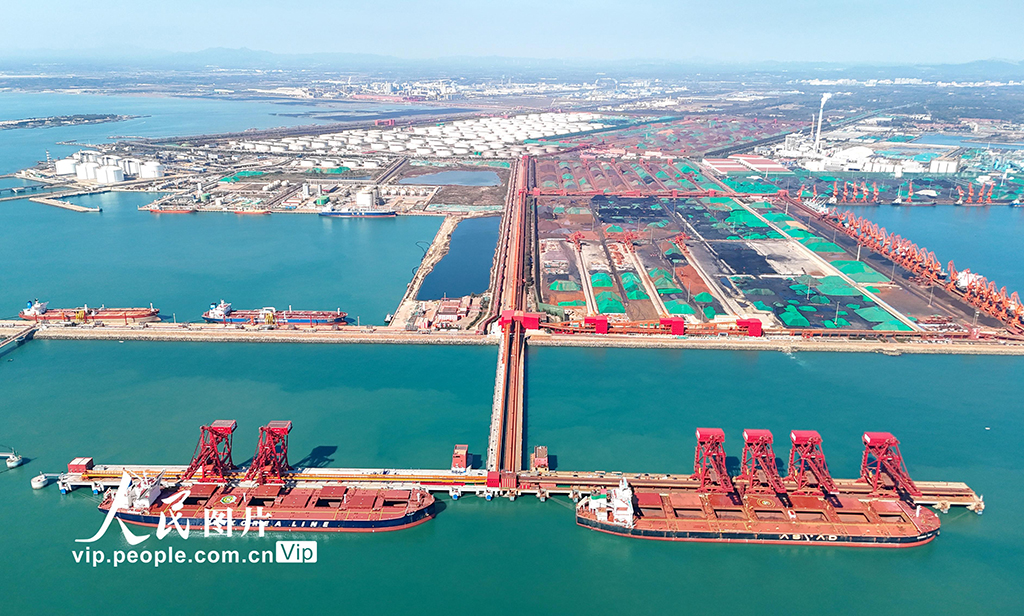 全国首个40万吨干散货数智码头在山东港口青岛港投产【8】