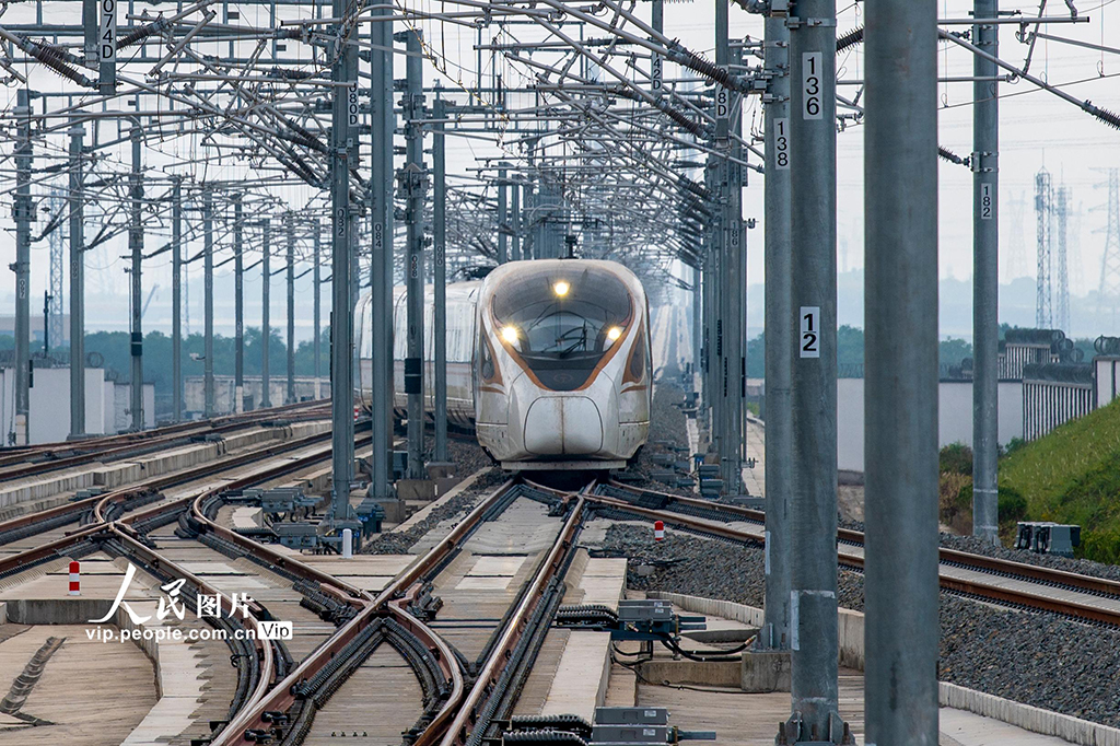 浙江衢州：杭衢高铁联调联试