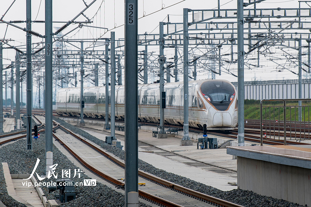 浙江衢州：杭衢高铁联调联试【3】