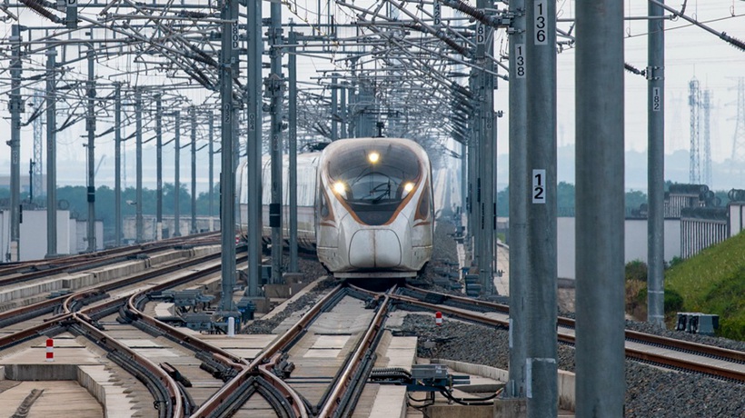 浙江衢州：杭衢高铁联调联试