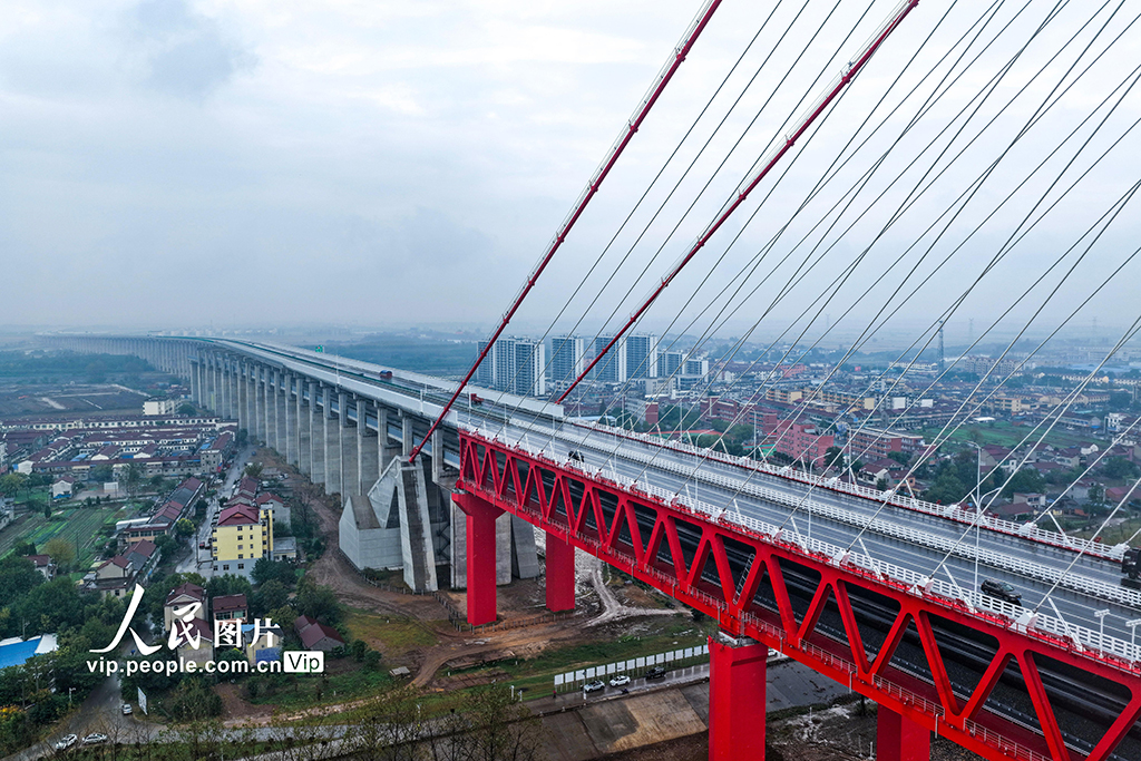 安徽铜陵：G3铜陵长江公铁大桥正式通车【4】