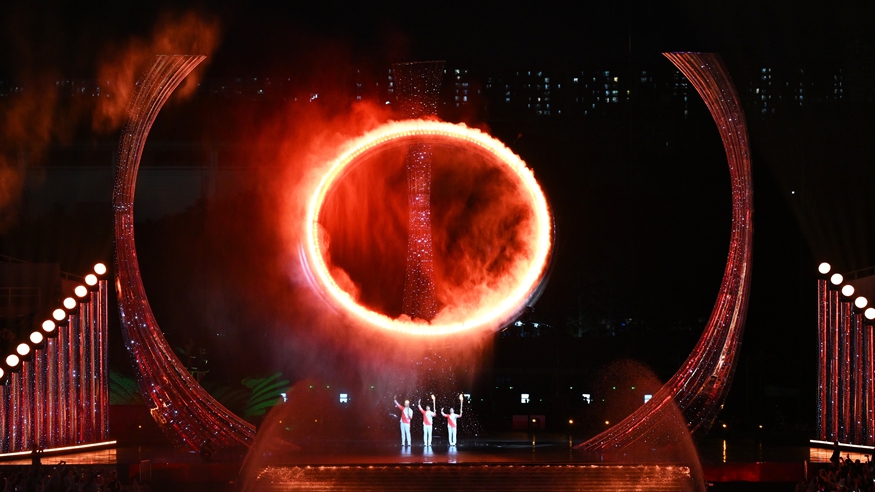 新华社出图丨收藏级！全运会开幕式精彩瞬间，看这一篇就够了！
