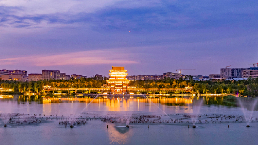 看，雄安的城市天际线