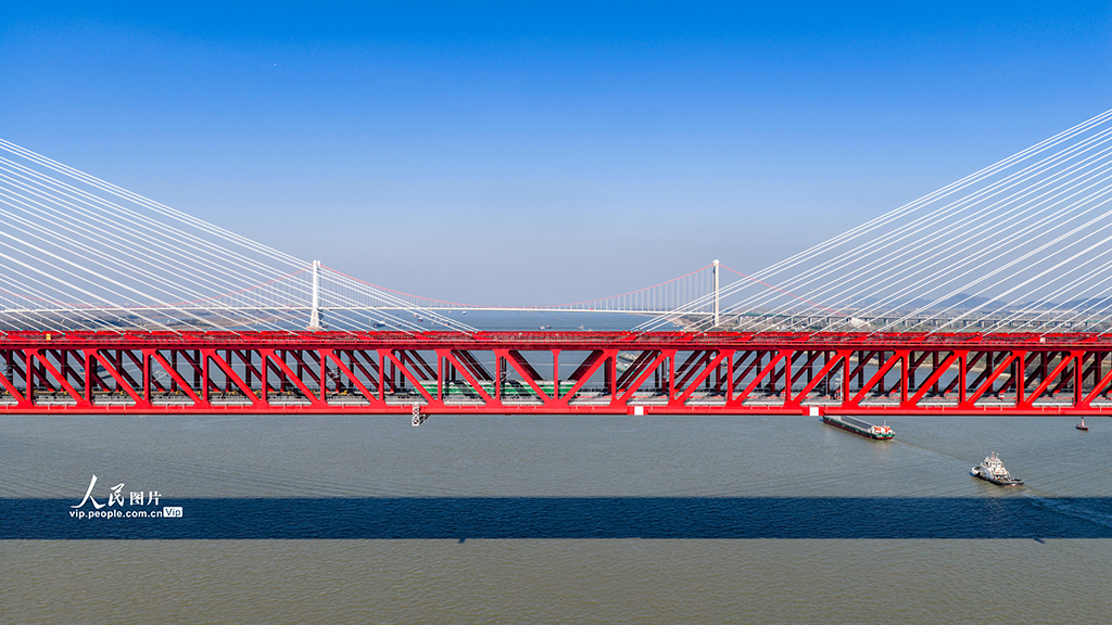安徽当涂：“钢铁长虹”飞渡长江【5】