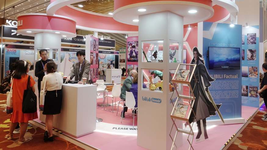 中国联合展台以历届最大规模亮相亚洲电视论坛与市场