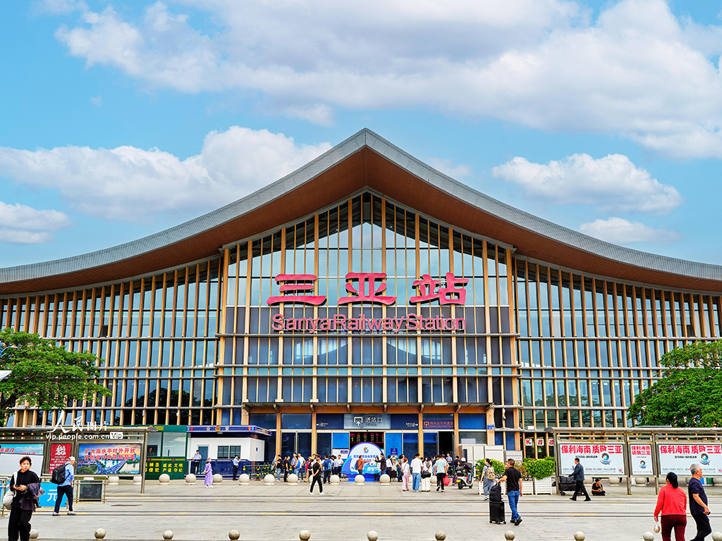 海南三亚:“三乐”主题列车开行一年【3】