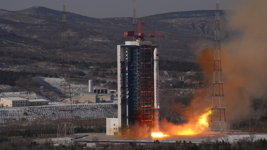 我国成功发射资源三号04星