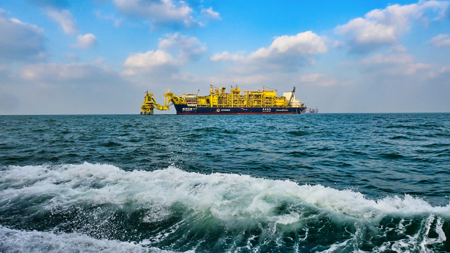 我国海上最大油田年产油气突破4000万吨