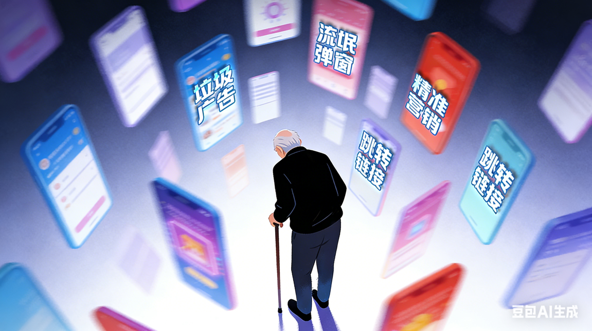 弹窗广告，别让适老成“坑老”