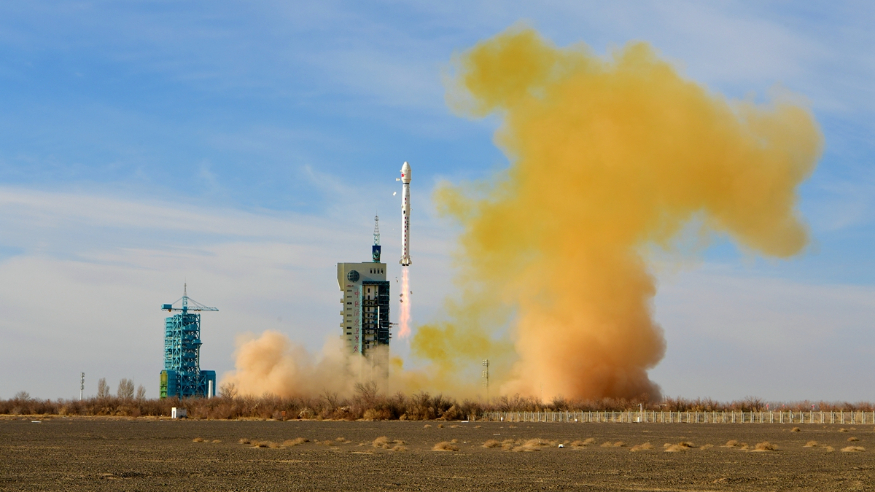 我国成功发射天绘七号卫星