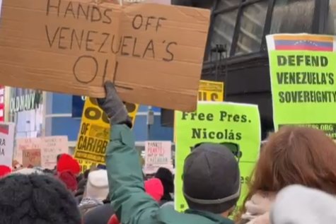 抗议马杜罗被捕，美国多地爆发反战示威