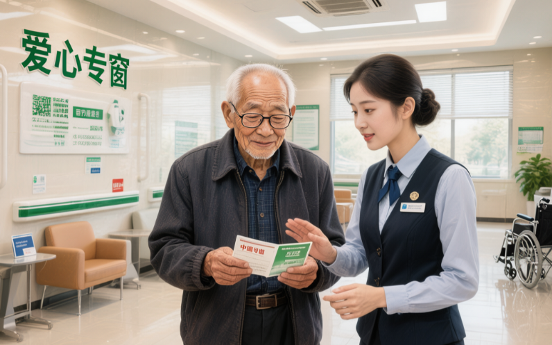 银行网点“瘦身”，金融服务如何更适老？