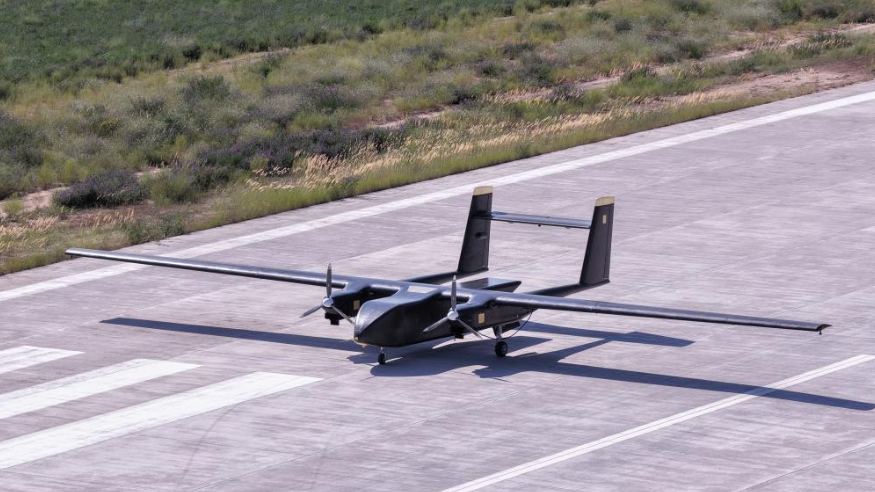 这台空中“货拉拉”5分钟可装卸 应急运输半日达