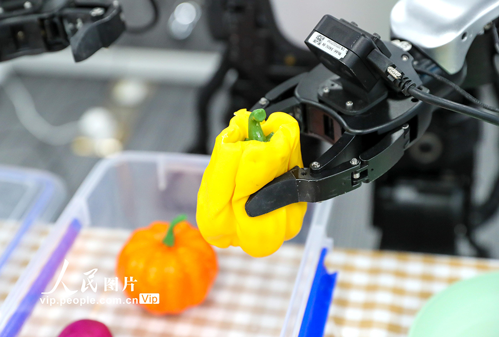 山东青岛：人形机器人“实训”忙【6】