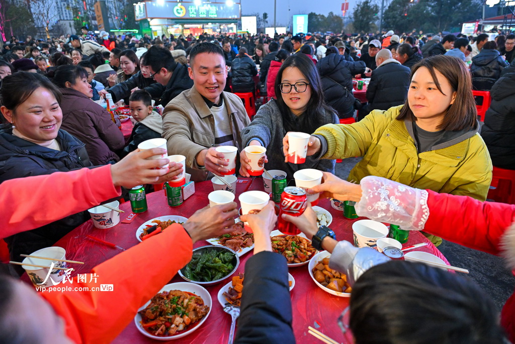 四川仁寿：千人坝坝宴 袅袅烟火气【4】