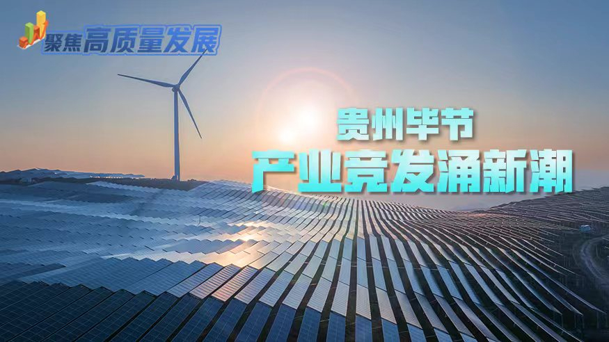 聚焦高质量发展丨贵州毕节：产业竞发涌新潮