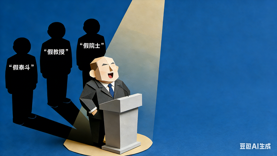 纸糊的“大师”一捅就破