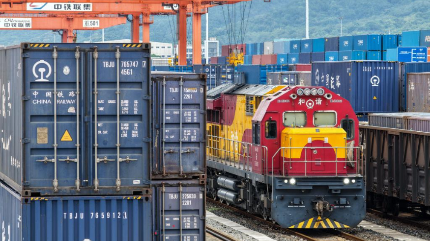 中欧班列（成渝）年度开行量超5000列 领跑全国