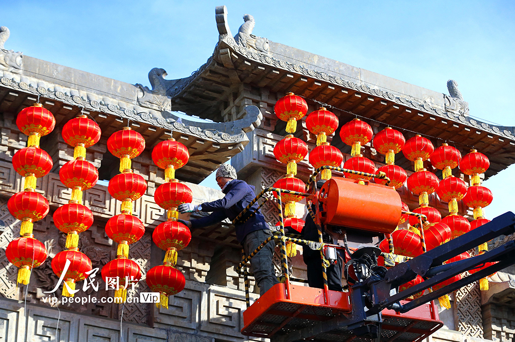 山东青岛：装扮古城迎新春【6】