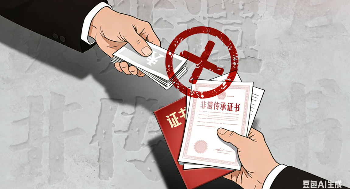 花钱买名号的“非遗传承”，一打一个准