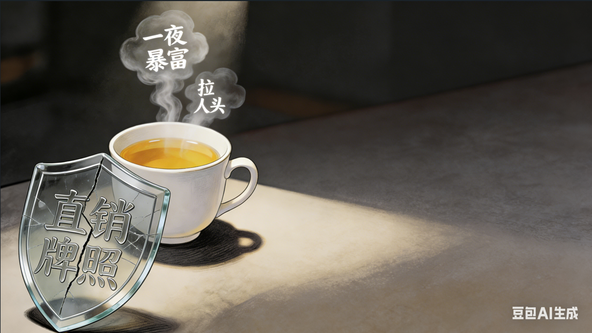 黑茶营销是否涉及传销，要查个明白