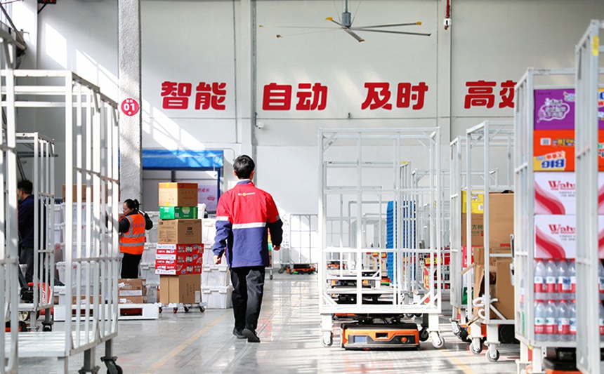 新春走基层丨安徽肥东：新春保供 马不停蹄