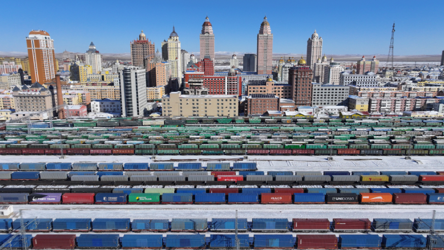 中欧班列东通道今年通行量突破1000列