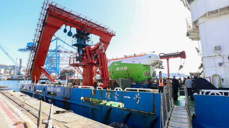 中智阿塔卡马海沟联合科考航次顺利收官