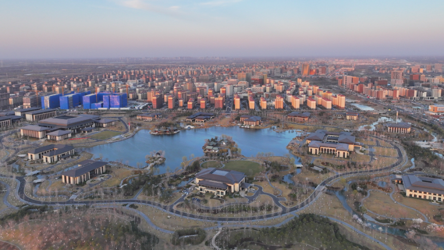 天空之眼瞰祖国丨雄安新区：从蓝图到实景