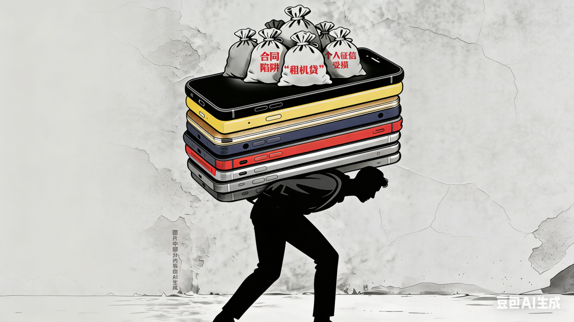 所谓“租机贷”，就是高利贷