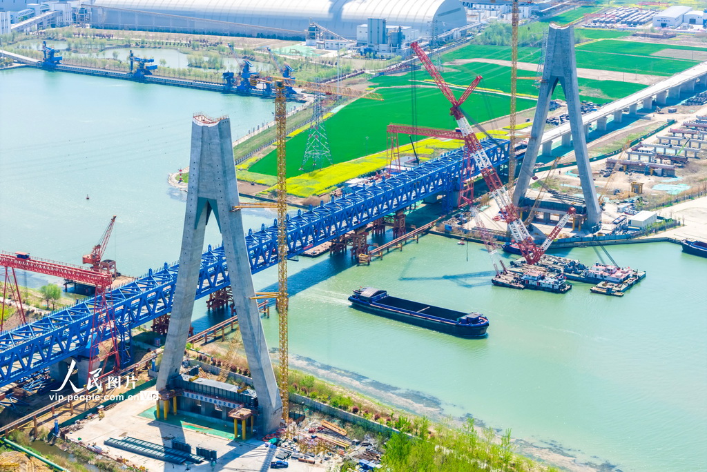 潍宿高铁跨运河大桥建设有序推进【2】