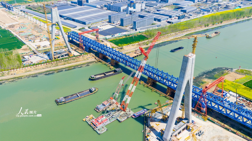 潍宿高铁跨运河大桥建设有序推进【4】