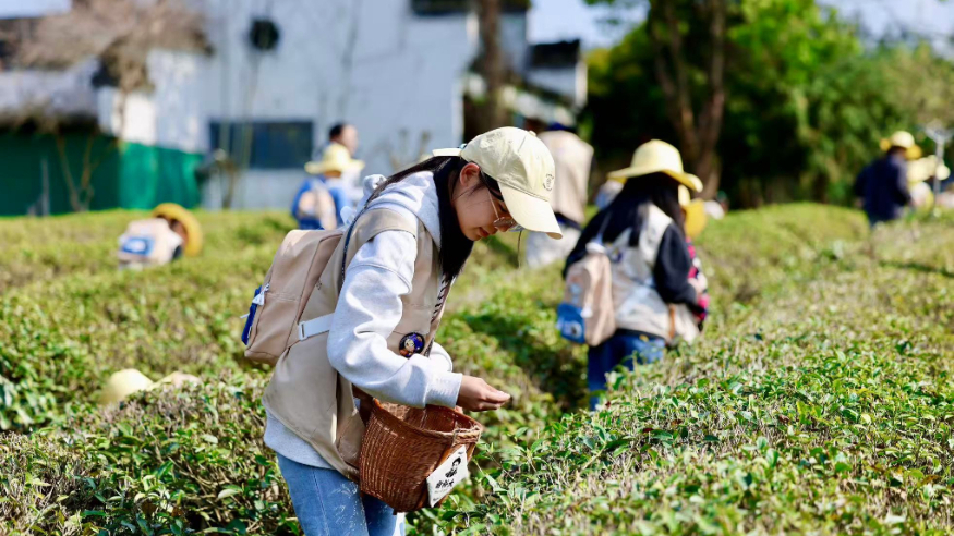 新华鲜报丨踏春好 春假给孩子带来多彩课堂