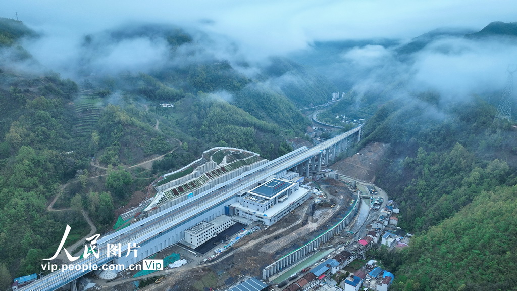 陕西：建设中的西康高铁【2】